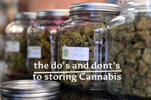 THE DO’S AND DONT’S OF STORING CANNABIS